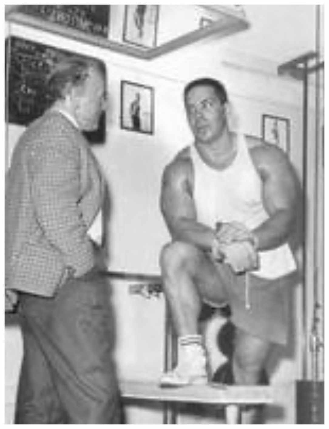 Frank Finlay's Gym Meblourne Australia 1963