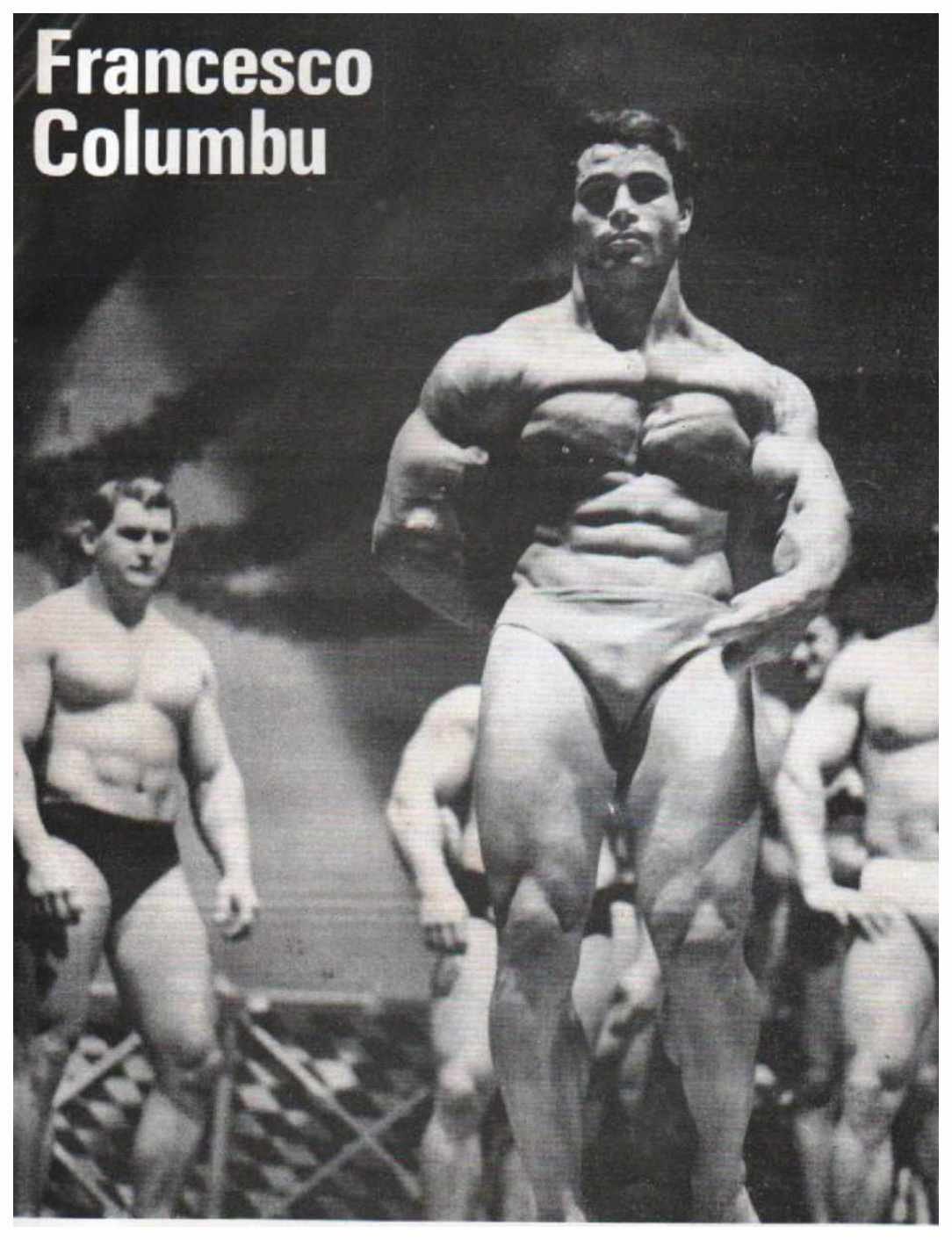 1968 Mr Europe contest in Munich Photo by Albert Busek