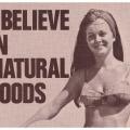 I believe in natural foods