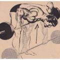 Build V-Man Lats with Bent-Over Barbell Rowing