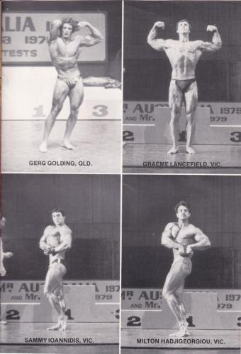 Leading Australian Musclemen