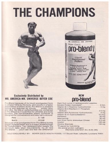 Boyer Coe's PRO-BLEND Liquid Predigested Protein