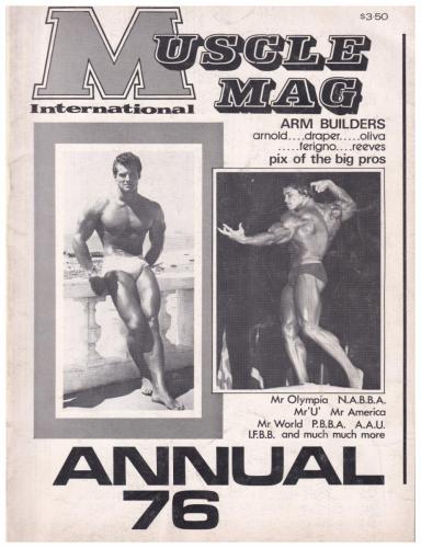 Steve Reeves and Arnold Schwarzenegger