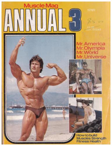 Frank Zane, Serge Nubret and Arnold Schwarzenegger