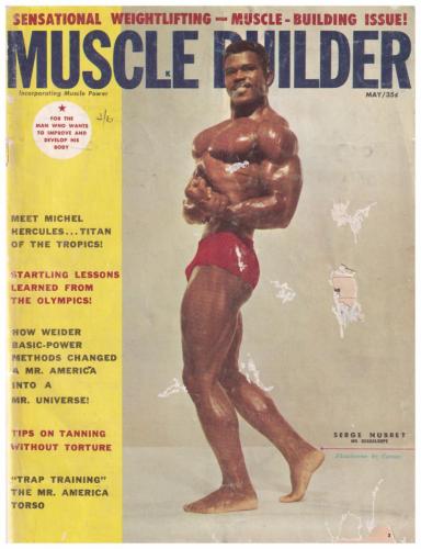 Serge Nubret (1st Cover)